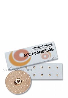 Accu-Band 800 Gauss oro imn con adhesivo 24 uds