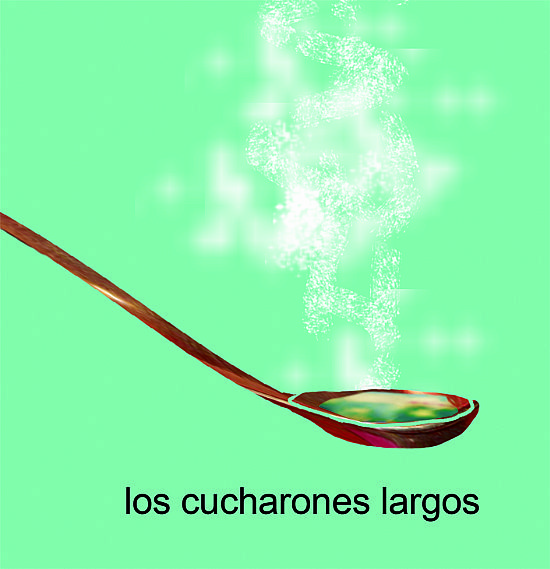 Los cucharones largos