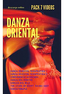 PACK 7 DVD DANZA ORIENTAL