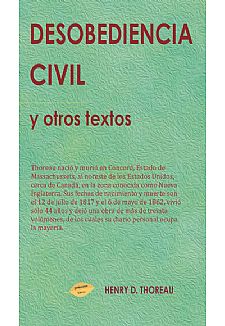 Desobediencia Civil y otros textos